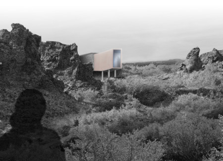 Basalt and Copper Integration within Sustainable Visitor Center Design