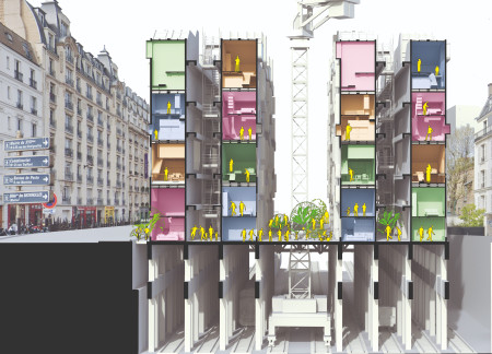 Charred Wooden Shingles and Cross-Laminated Timber Create a Multifunctional Community Space