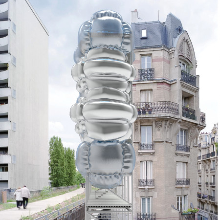 Pneumatic Facades and Scaffolding Framework Shaping Adaptive Urban Living Spaces