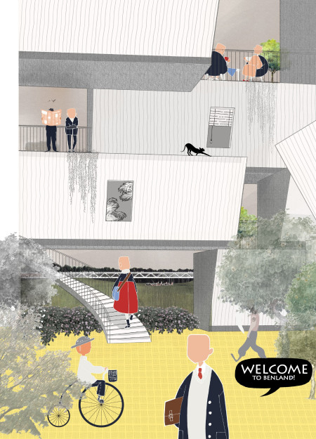 Community Living Solution Featuring Reclaimed Timber and Modular Construction Techniques