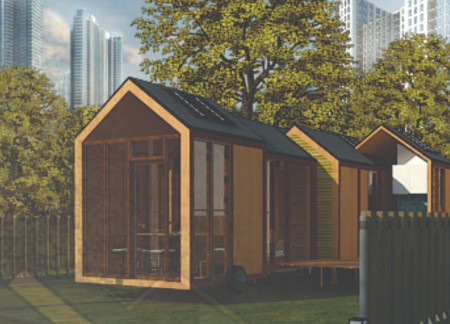 Sustainable Living Spaces Enhanced by Natural Wood and Adaptable Design Elements