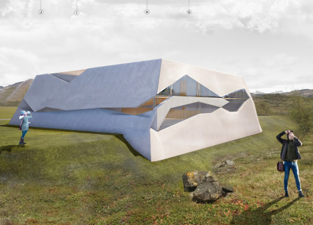 Circular Layout Featuring Recycled Concrete and Charred Timber for Community Engagement