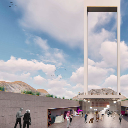 Elevated Observations With Volcanic Stone and Expansive Glazing Embracing Natural Landscapes