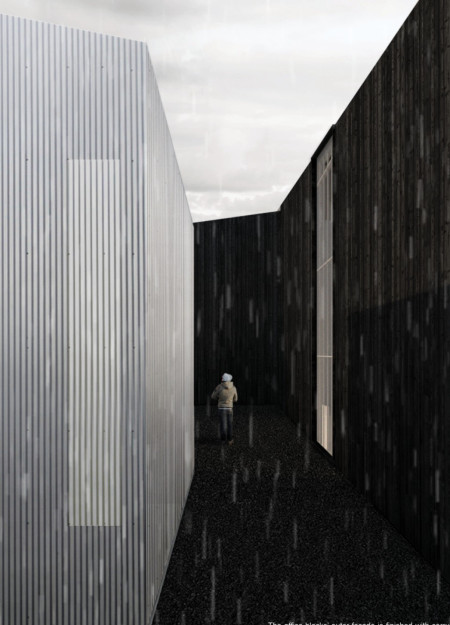 Community Cultural Center Embracing Natural Materials and Interactive Spaces in a Harmonious Landscape