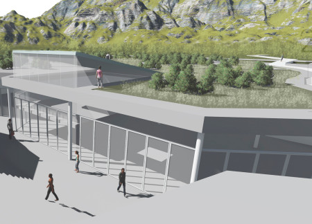Charred Wooden Shingles Embrace Community Engagement in Sustainable Urban Center  
