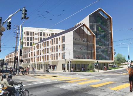 Charred Wooden Shingles and Solar Panels Enrich Mixed-Use Community Housing in San Francisco