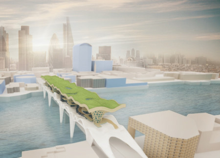 Cross-Laminated Timber Living Over the Thames With Community-Focused Modular Units