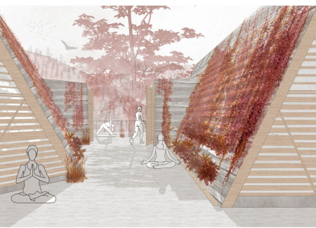 Charred Wooden Shingles and Cross-Laminated Timber Create Serenity in a Sustainable Retreat  