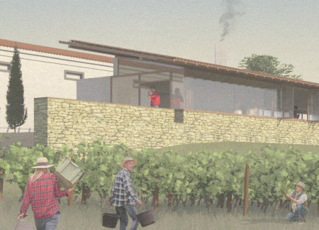 Charred Wooden Shingles and Cross-Laminated Timber Create a Sustainable Community Hub  