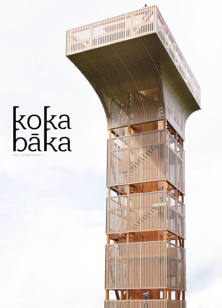 Cantilevered Observation Deck Crafted From Larch Wood Integrating Natural Light In Rural Setting