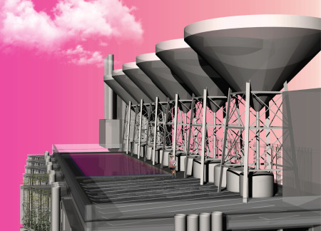 Vertical Gardens and Solar Extensions in a Concrete High-Rise Habitat