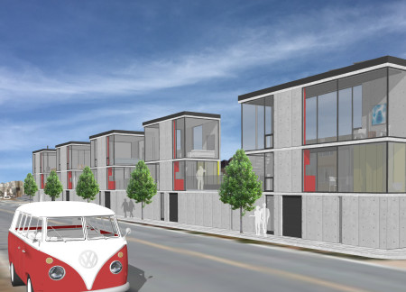 Photovoltaic Panels and Glass Facades in Compact Urban Residences
