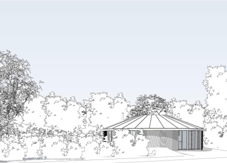 Charred Wooden Shingles and Cross-Laminated Timber Form a Circular Retreat with Integrated Natural Elements  