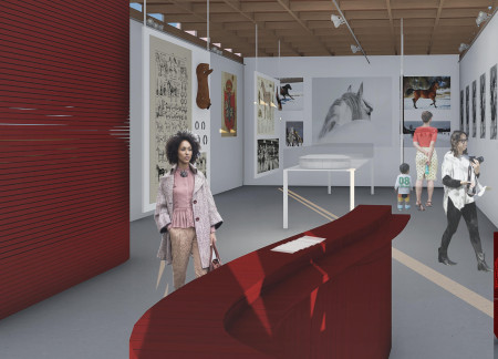 Exploring Cross-Laminated Timber Panels In A Community Center That Integrates Historical Context And Equine Heritage