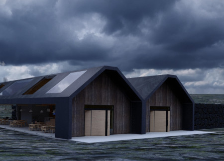 Repurposed Stone and Timber Pavilion Embracing Community Connectivity in Iceland