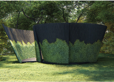 Charred Wood Cladding and Cork Flooring Shape a Sustainable Retreat for Mindfulness