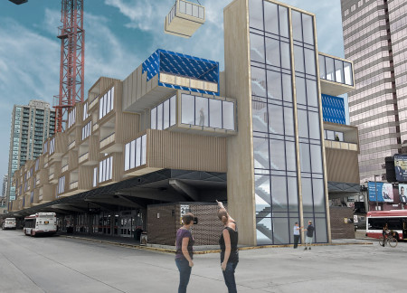 Charred Wooden Shingles and Glass Facades Elevate Modular Urban Housing Solutions