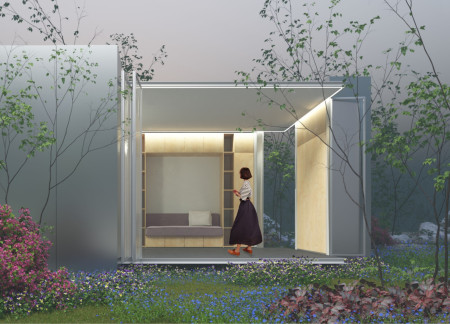 Charred Wooden Shingles and Glass Facades Create A Multi-Functional Living Environment