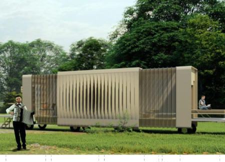 Cross-Laminated Timber Panels and Modular Expansion in a Sustainable Residential Unit