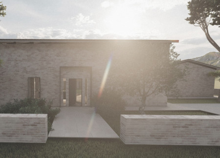 Charred Wooden Shingles and Natural Stone Create Serenity in a Community-Focused Residential Complex