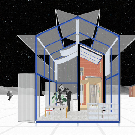 Polycarbonate Facade With Foundation Screws Enhances Self-Sufficient Urban Living  