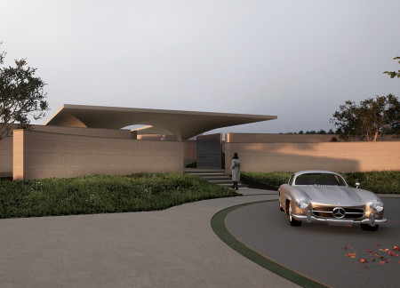 Rammed Earth and Terracotta Harmony Enhances a Valley Retreat Experience