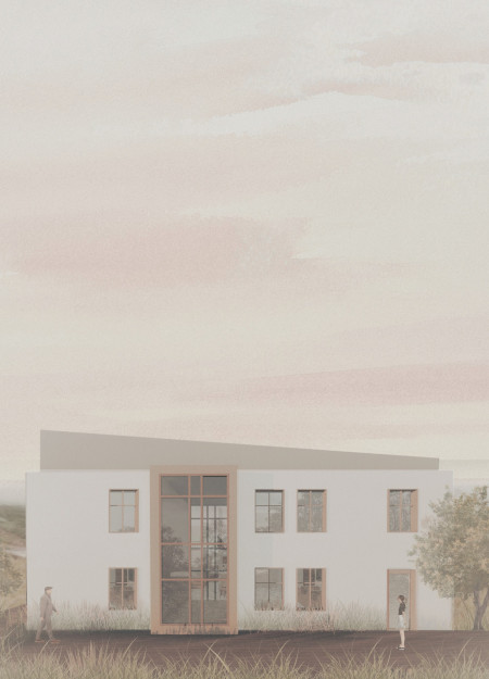 Charred Wooden Shingles and Natural Light Define A Cultural Hub for Equestrian Artistry  