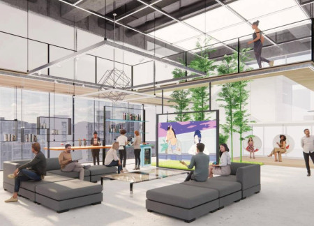 Charred Wood Exteriors and Flexible Spaces Shape A Dynamic Content Creation Hub