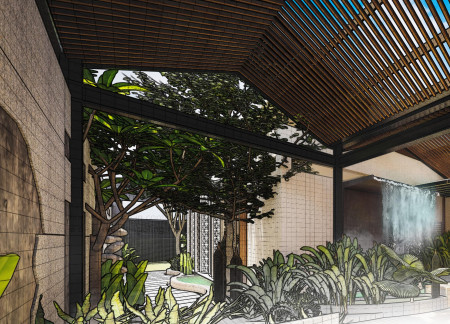 Tactile Patterns and Natural Materials in a Supportive Home for the Visually Impaired  