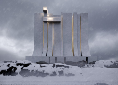 Geothermal Structure Embracing Reinforced Concrete and Natural Light to Elevate Visitor Interaction