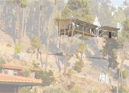 Rammed Earth Walls and Natural Light in a Spiraling Wellness Retreat