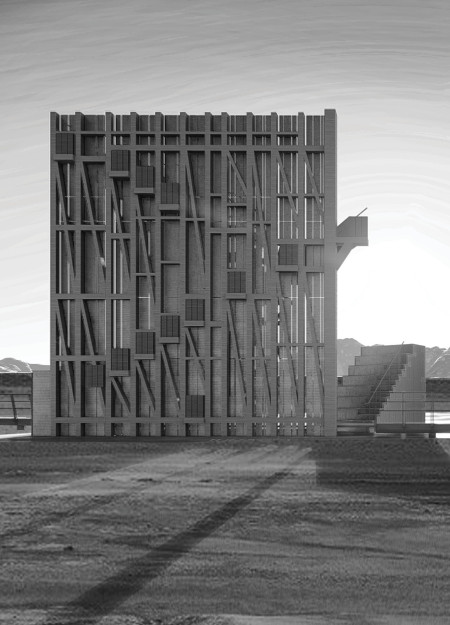Translucent Glass Facades and Natural Timber Surfaces in a Contemporary Observation Tower