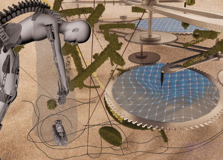 Kinetic Structures and Transparent Polycarbonate in a Rehabilitation Facility Design for Enhanced Patient Autonomy