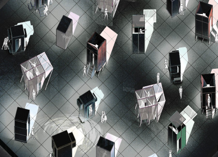Sensor-Driven Interactivity Within Modular Spaces Crafted From Sustainable Wood and Dynamic Lighting