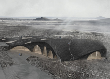 Local Stone Arches and Geothermal Heating in A Natural Dining Experience