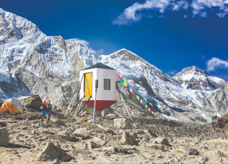 Compost Toilets Crafted from Structural Insulated Panels for High-Altitude Climbers