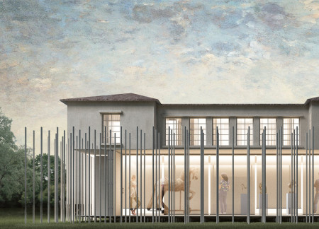 Steel Framework and PVC Membranes in a Community-Focused Equestrian Museum