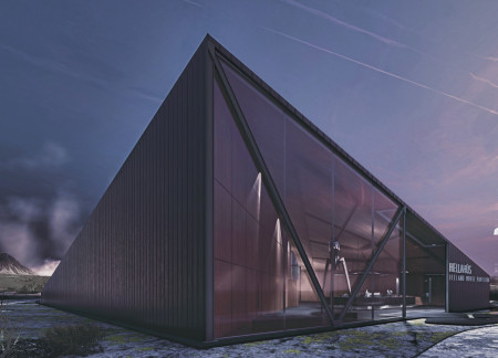 Monolithic Structure Embracing Geothermal Heat and Reinforced Concrete in an Immersive Cinematic Pavilion  
