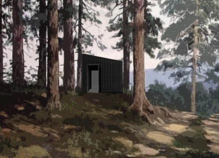 Charred Wooden Shingles Enhance Cliffside Retreat Crafted From Local Materials  