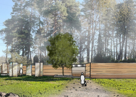 Charred Wooden Shingles and Cross-Laminated Timber Panels Elevate a Community-Centric Space  