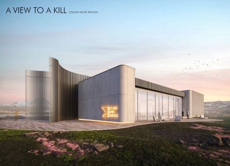 Wave Cement Panels Enveloping Light-Filled Spaces in a Multifunctional Cultural Pavilion  