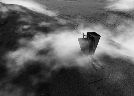 Charred Wooden Shingles and Modular Construction in a Remote Hiking Shelter
