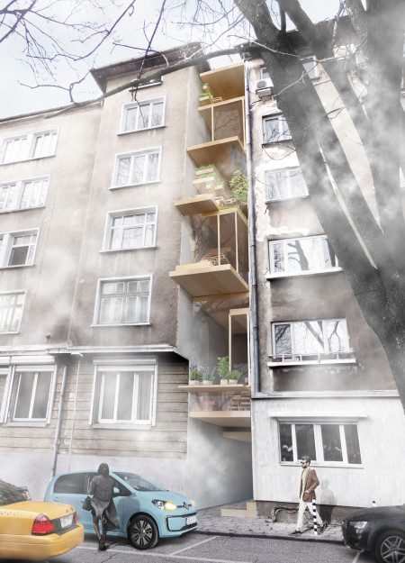 Charred Wood Finishes and Flexible Spaces in Sustainable Urban Living