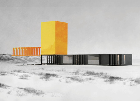 Charred Wooden Shingles and Geothermal Integration in a Nature-Focused Observatory