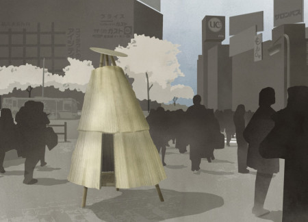 Bamboo Framework and Susuki Straw Create A Flexible Urban Sanctuary for Community Engagement