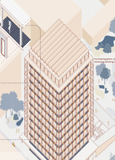 Charred Timber Facades Transforming Urban Petrol Stations Into Community Living Spaces  