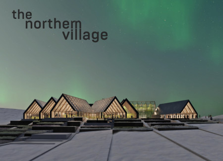 Charred Wooden Shingles and Cross-Laminated Timber Create a Sustainable Community Space  