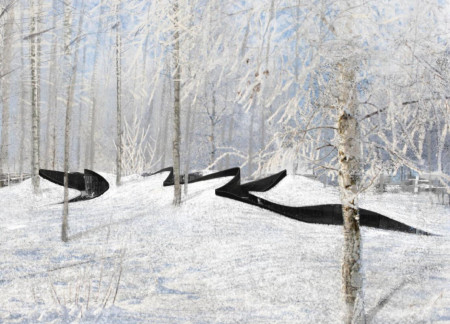 Granite Niches And Natural Landscapes Foster Community Reflection In A Thoughtfully Designed Memorial Space