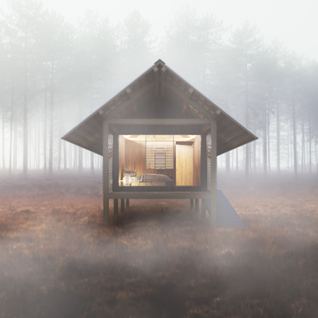 Elevated Bamboo Structure Enhancing Community Connections Through Natural Materials