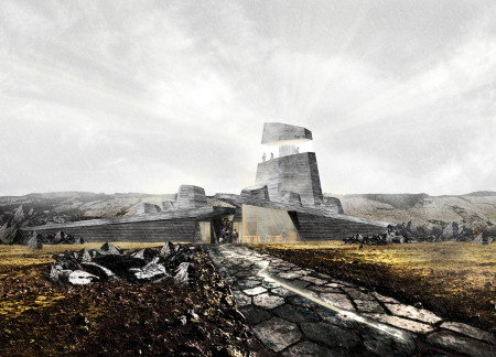 Corten Steel and Cross-Laminated Timber Merge with Natural Topography in Sustainable Visitor Center